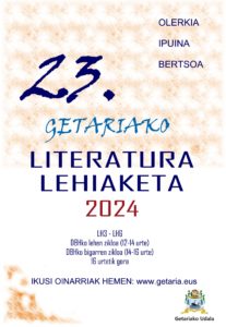 23. LITERATUR LEHIAKETA